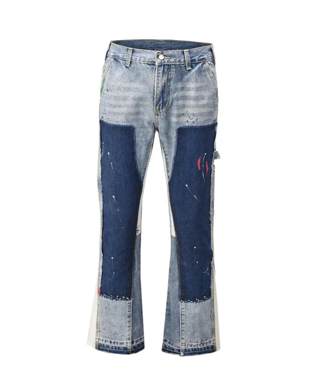 Lazano™ | Raw Edge Flared Jeans